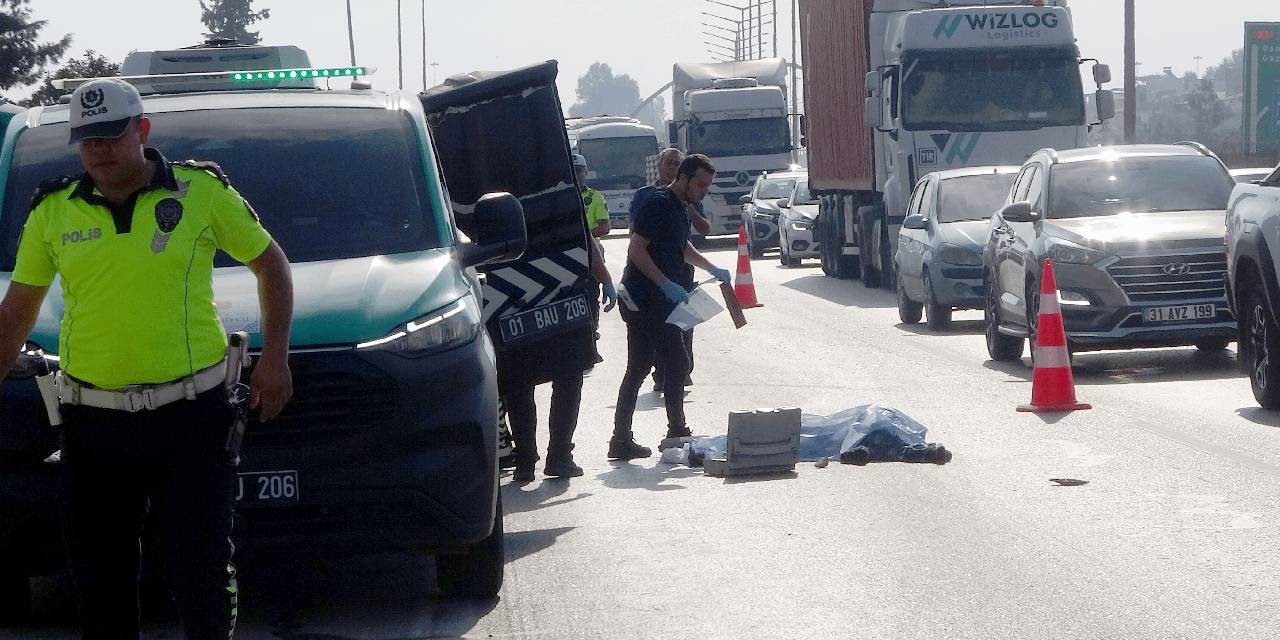 TIR'ın çarptığı yaya öldü