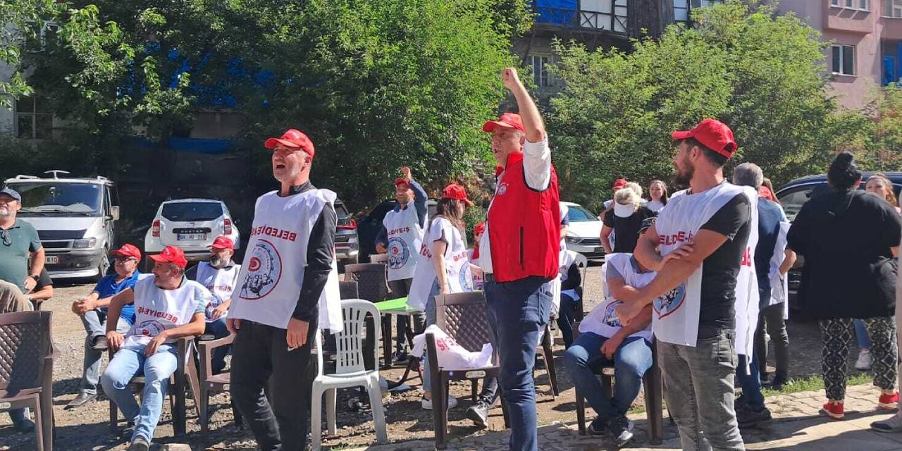 Mahkeme kararına rağmen işe alınmayan işçilerin çadırına polis müdahalesi