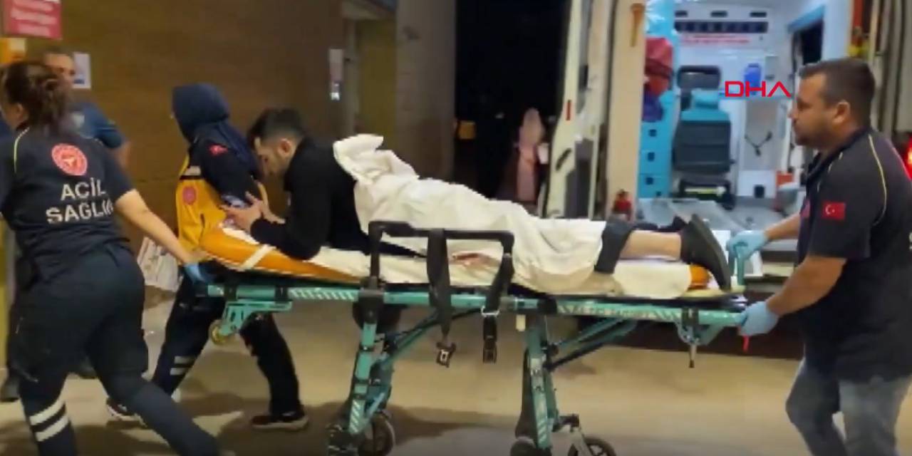 Kavga eden çifti uyaran güvenlik görevlisi bıçaklandı