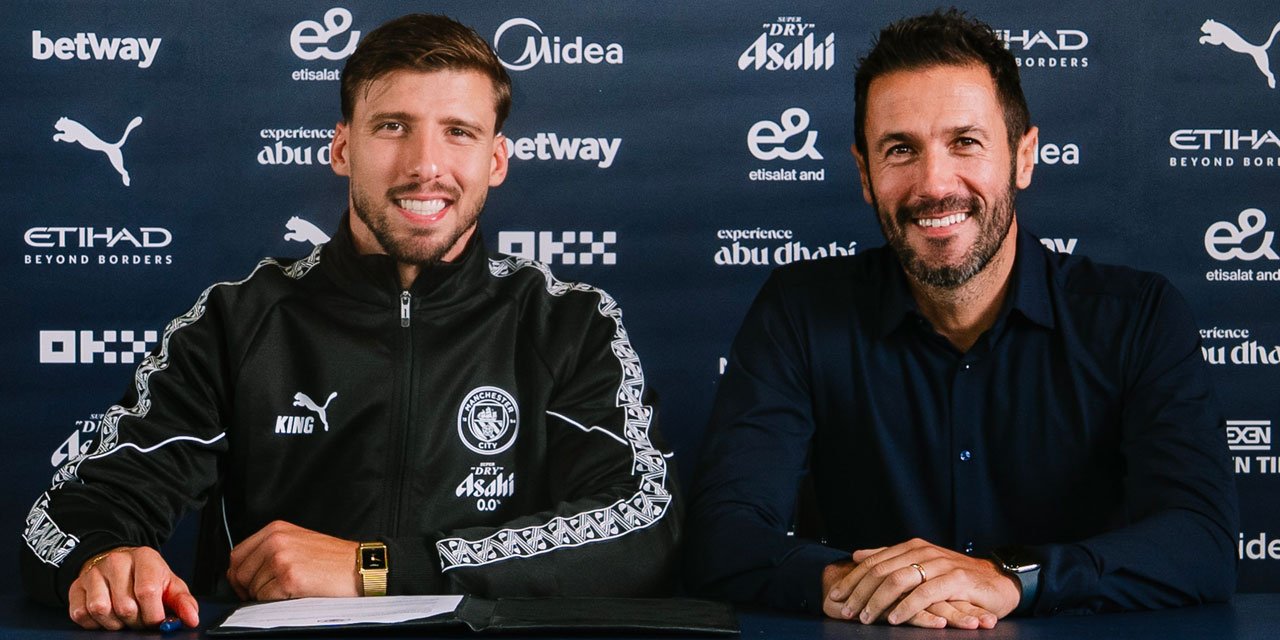 Manchester City Ruben Dias'ın sözleşmesini uzattı