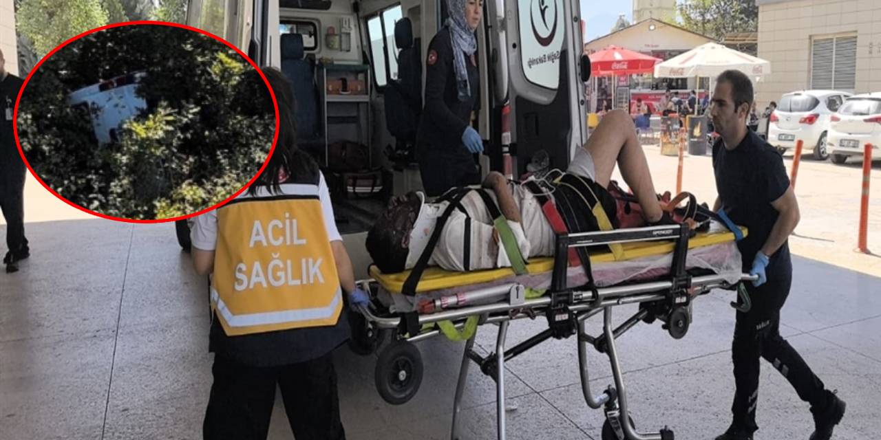 Saatlerce bekledi yardım gelmeyince kendi imkanlarıyla kurtuldu