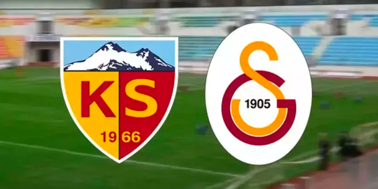 Galatasaray'ın rakibi Kayserispor: Dikkat çeken detay