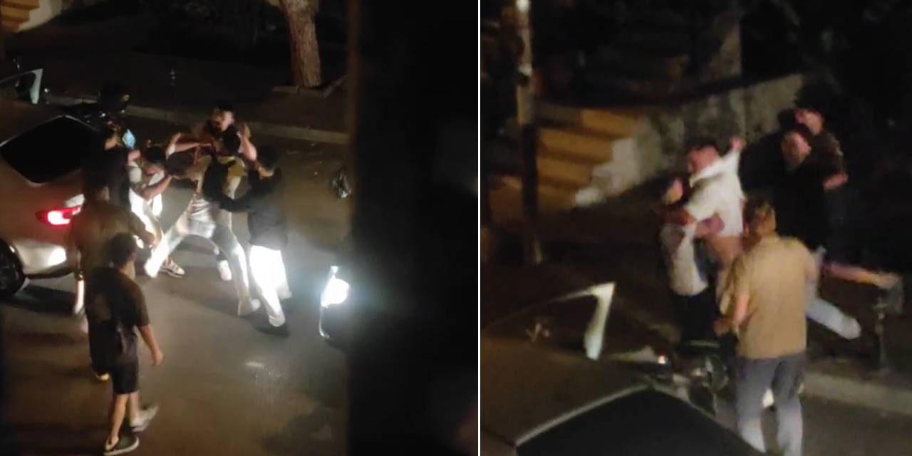 Beykoz’da yol verme kavgası yumruklu kavgaya dönüştü