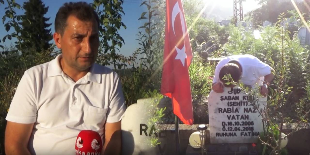 Rabia Naz’ın babası Şaban Vatan kızının mezarı başından haykırdı: Katillerini 7,5 yıldır koruyorlar