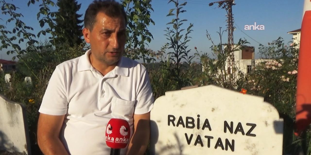Canikli'nin açtığı dava nedeniyle hapse giren Şaban Vatan Rabia Naz'ın mezarından seslendi