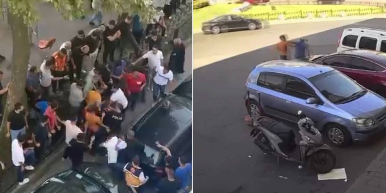 Sultangazi'de cinsel taciz şüphelisine linç girişimi: O anlar kamerada