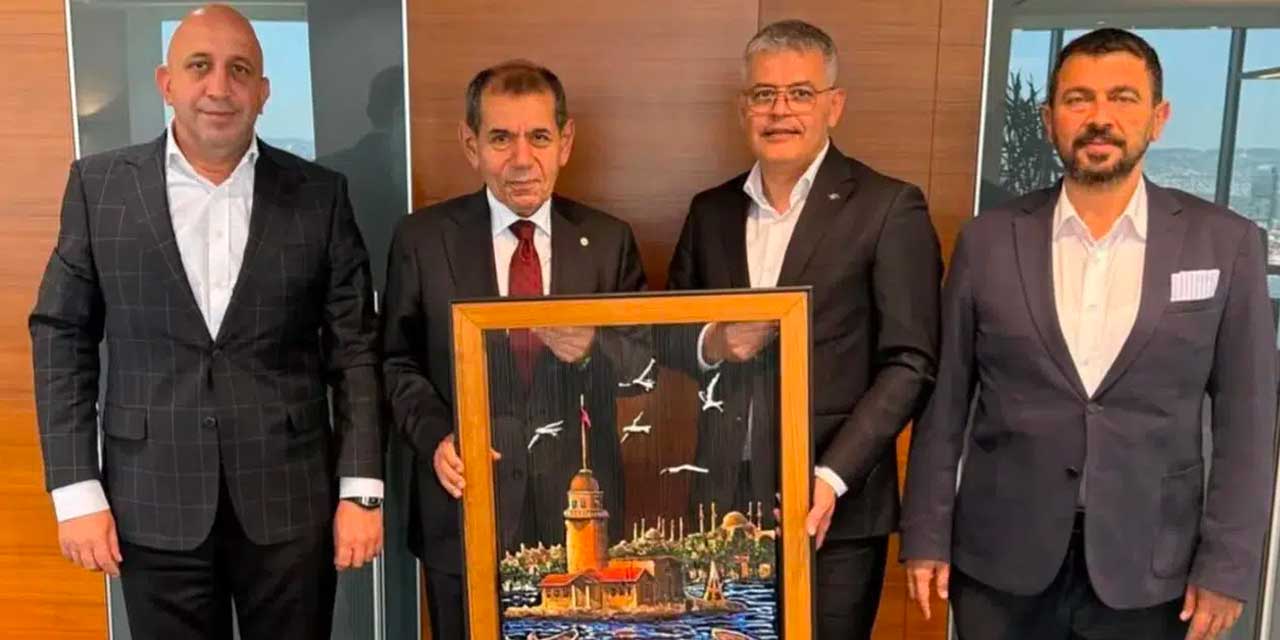 Dursun Özbek'e geçmiş olsun ziyareti