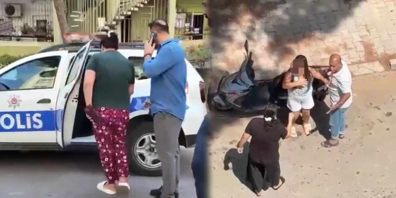 10 yaşındaki kızını bıçakla kovaladı