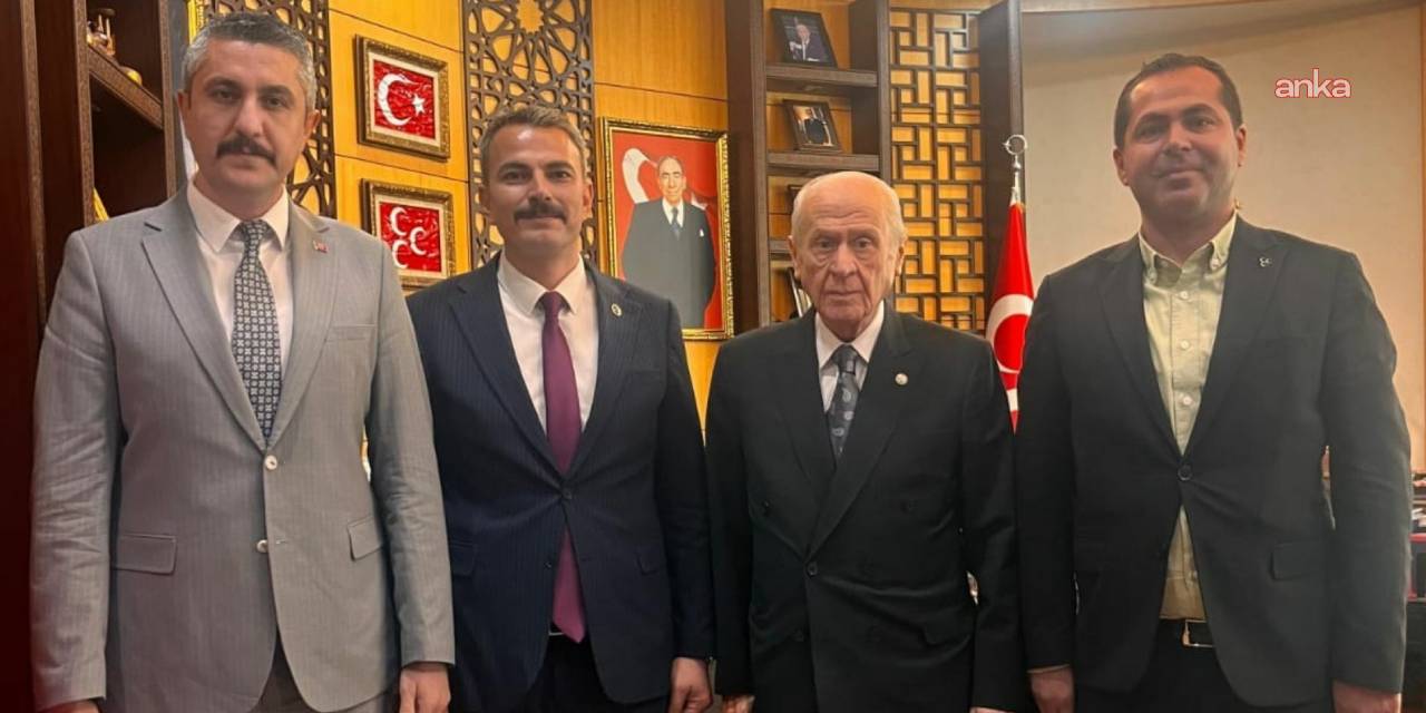 Adıyaman heyetinden Devlet Bahçeli'ye ziyaret