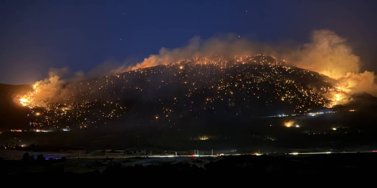 Pamukkale dünden beri cehennemi yaşıyordu! OGM son haberi duyurdu