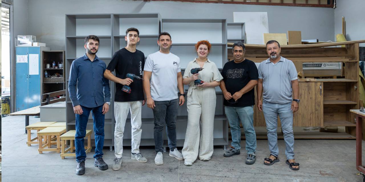 En küçüğü 18 en büyüğü 63 yaşında! Aynı atölyede buluştular