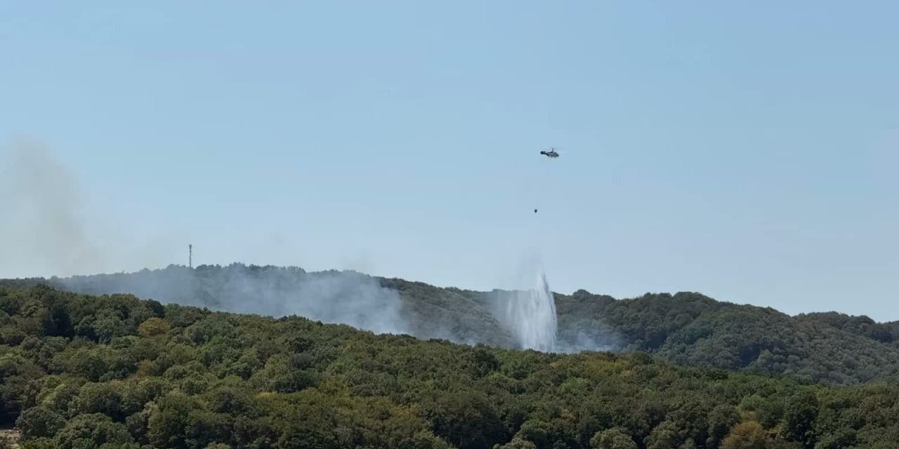 Orman yangınları İstanbul'a sıçradı! Sarıyer'deki yangına havadan müdahale edildi