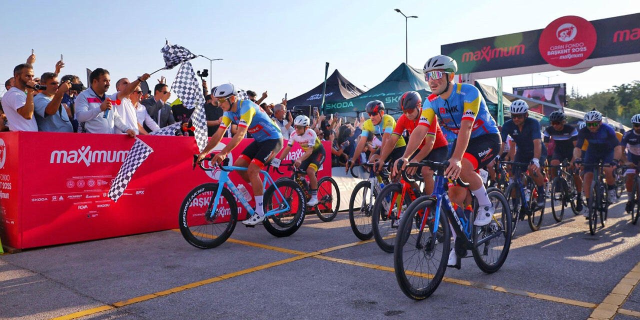 Ankara'da Gran Fondo Başkent 2025 rüzgarı