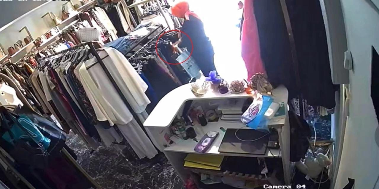 5 bin liralık gömleği saniyeler içinde çaldı