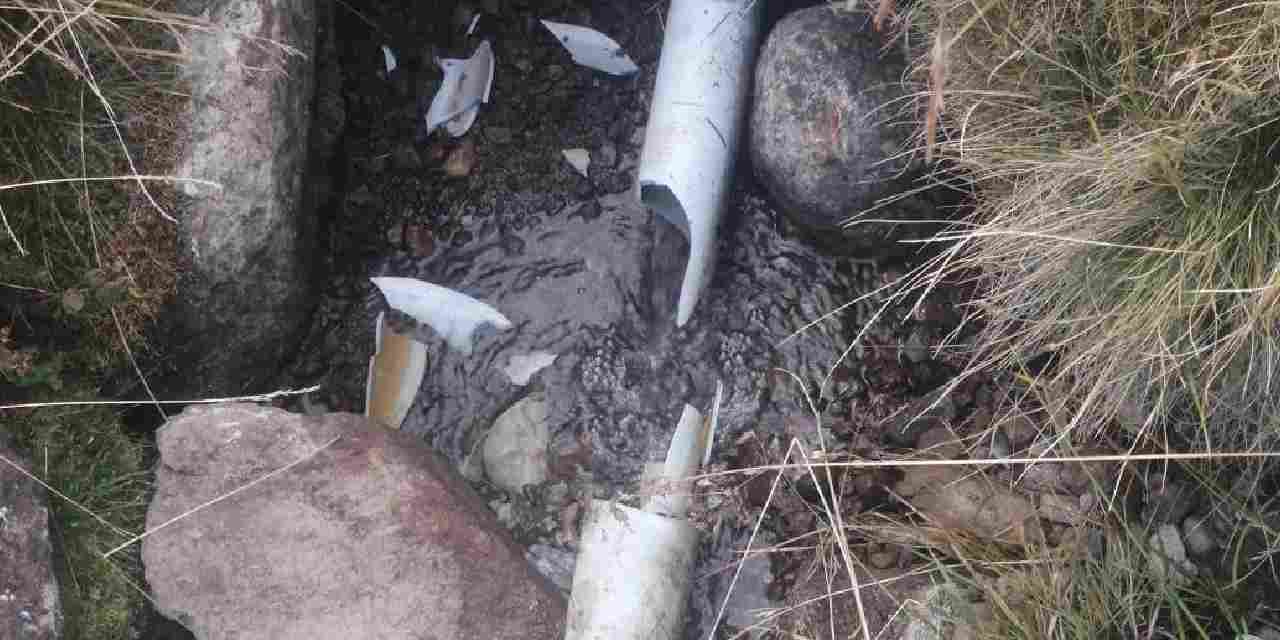 İçme suyu hattına peş peşe saldırı