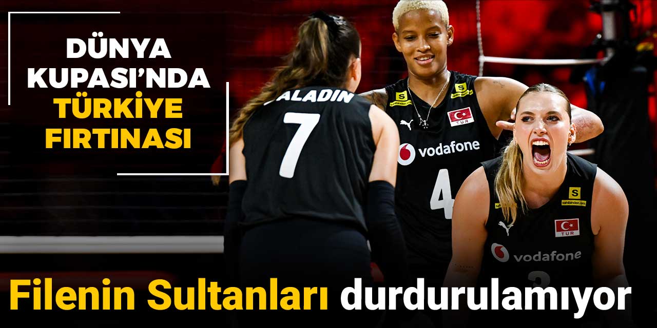 Filenin Sultanları durdurulamıyor: Dünya Kupası'nda Türkiye fırtınası
