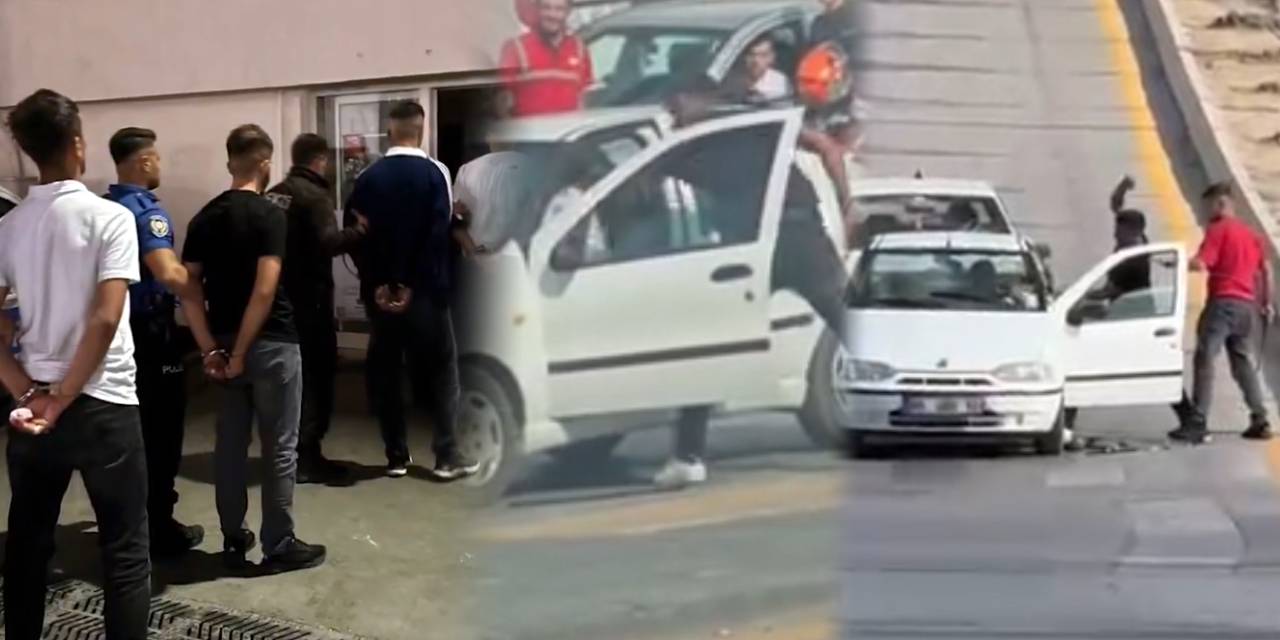 Trafikte terör estirip sürücüyü yaralamışlardı! O saldırganlar yakalandı