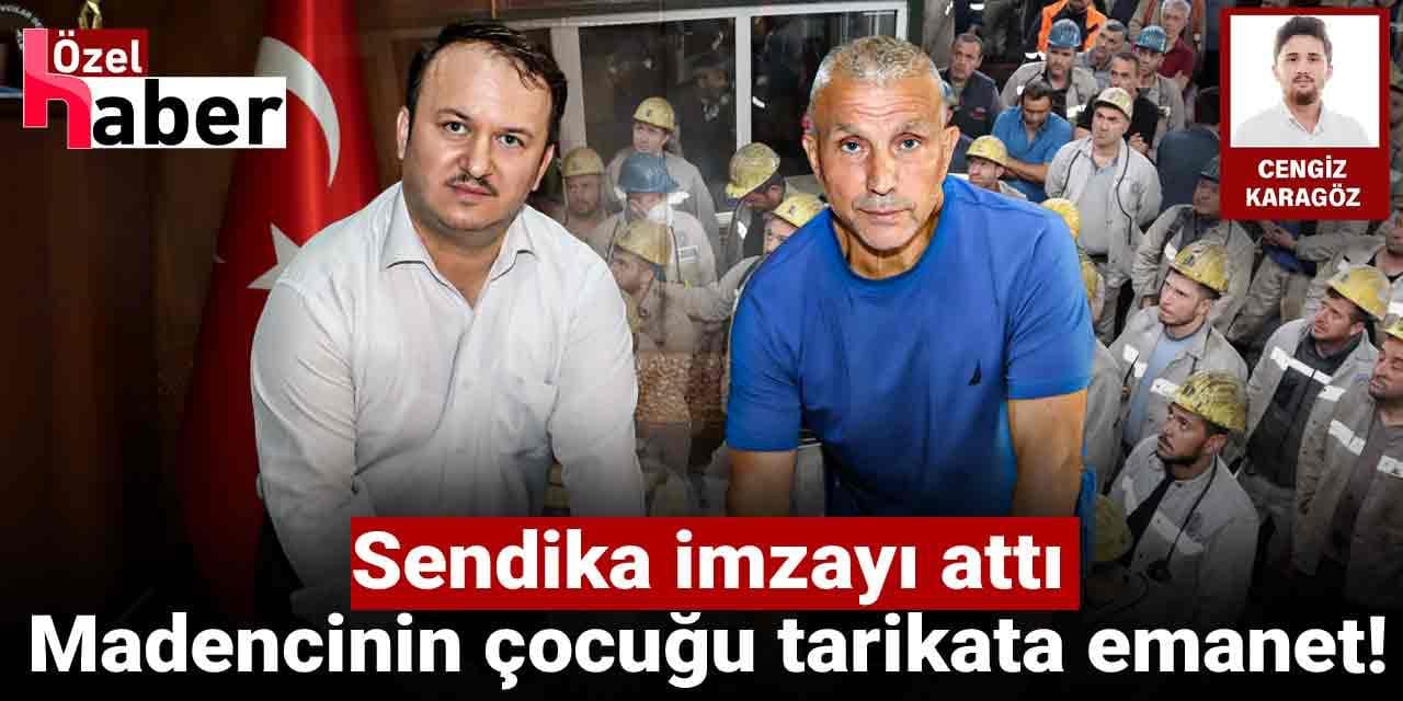 Sendika imzayı attı: Madencinin çocuğu tarikata emanet!