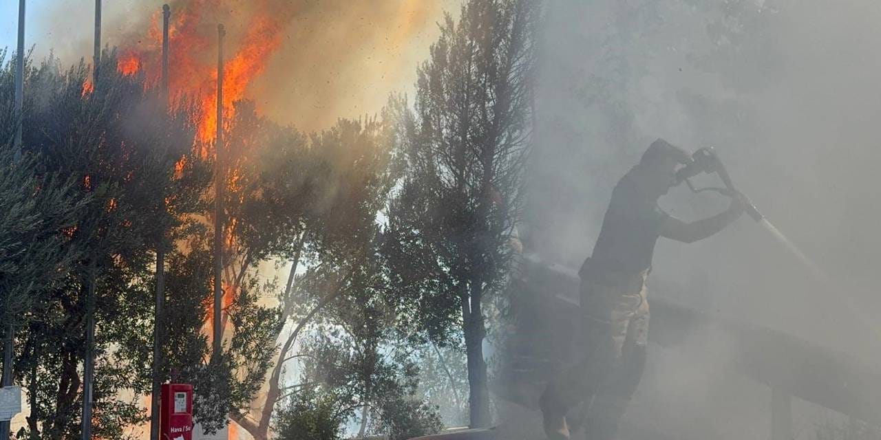 Aleviler akaryakıt istasyonuna hızla ilerledi! Faciaya ramak kalmıştı