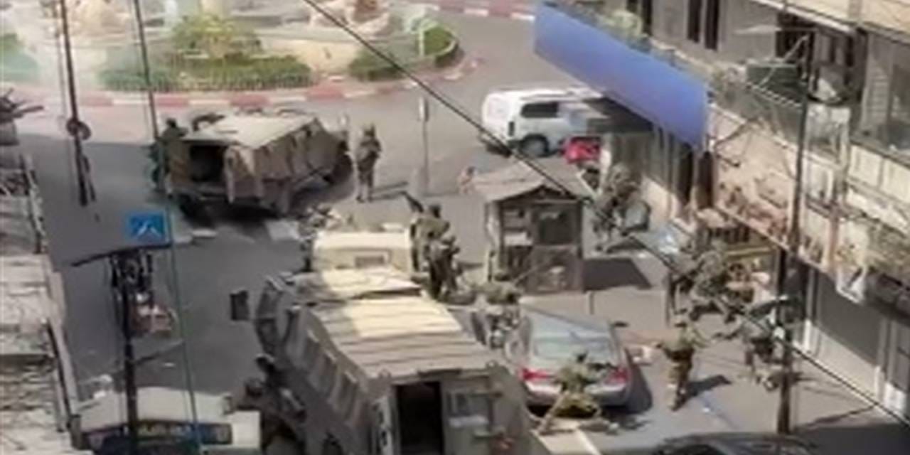 İsrail, Ramallah'a böyle saldırdı!