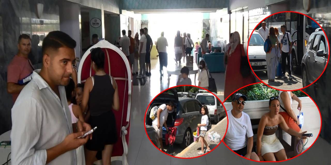 Maaş alamayan otel çalışanları iş bıraktı