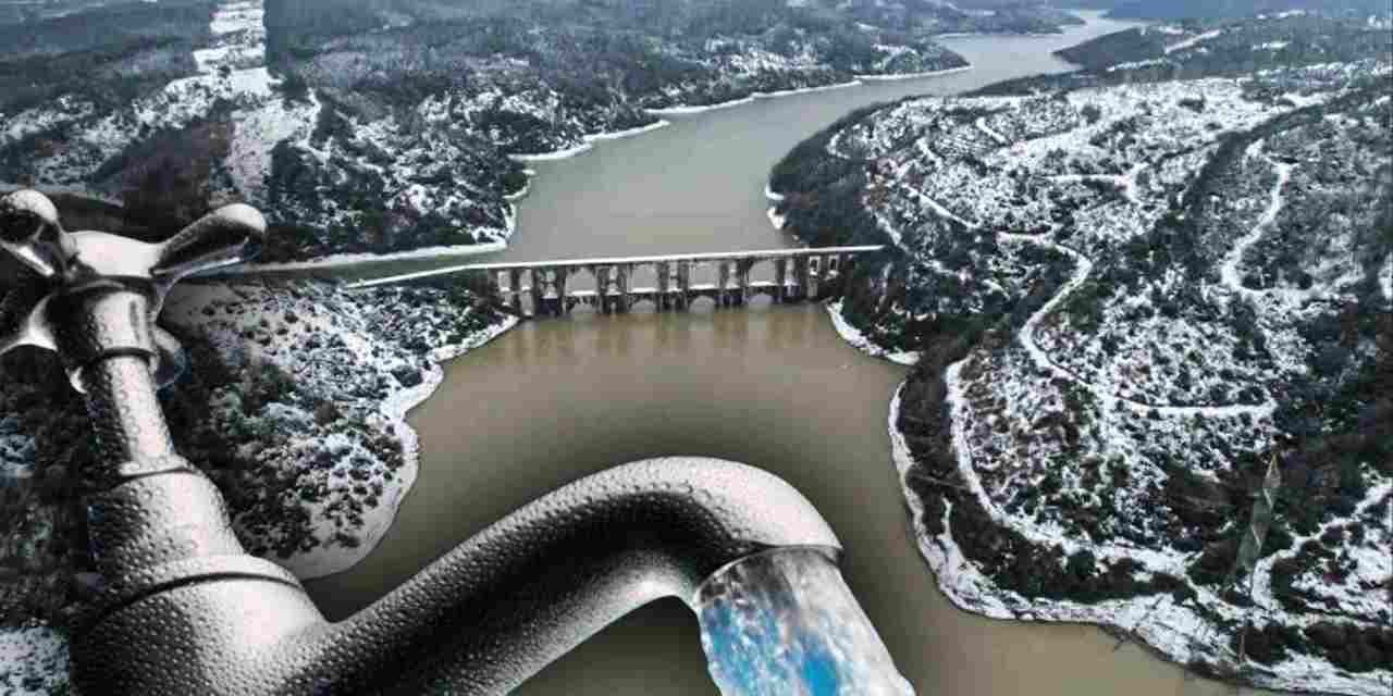 Ünlü tatil beldesinde zorunlu su kesintisi sona erdi