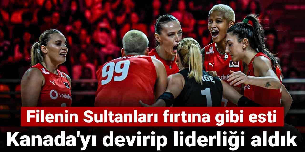 Filenin Sultanları fırtına gibi esti: Kanada'yı devirip liderliği aldık