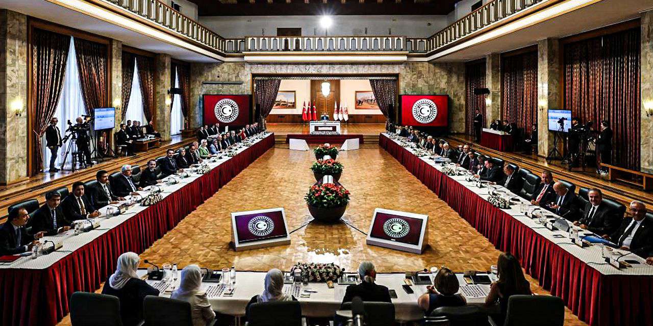 Süreç Komisyonu'nda tansiyon yükseldi: Karşılıklı otururken sosyal medyadan atıştılar