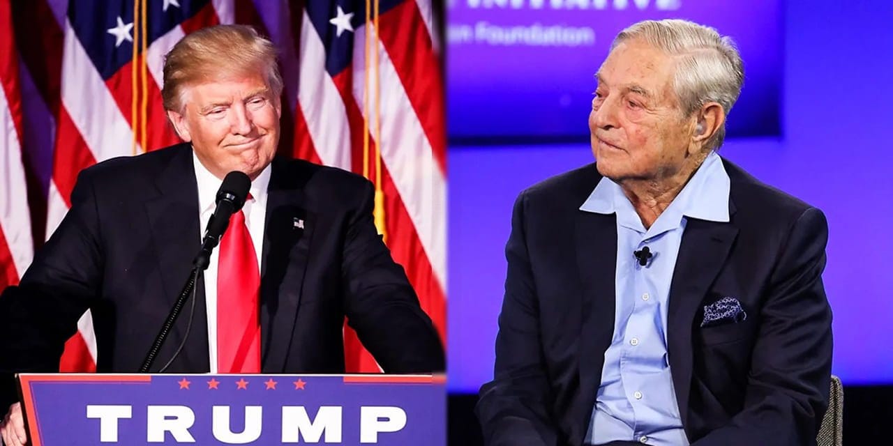 Trump Soros'u hedef aldı: Nefes bile alamayacaklar