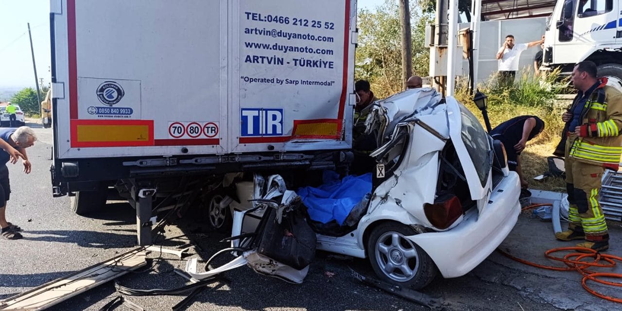 İşten dönen iki kardeş feci şekilde can verdi