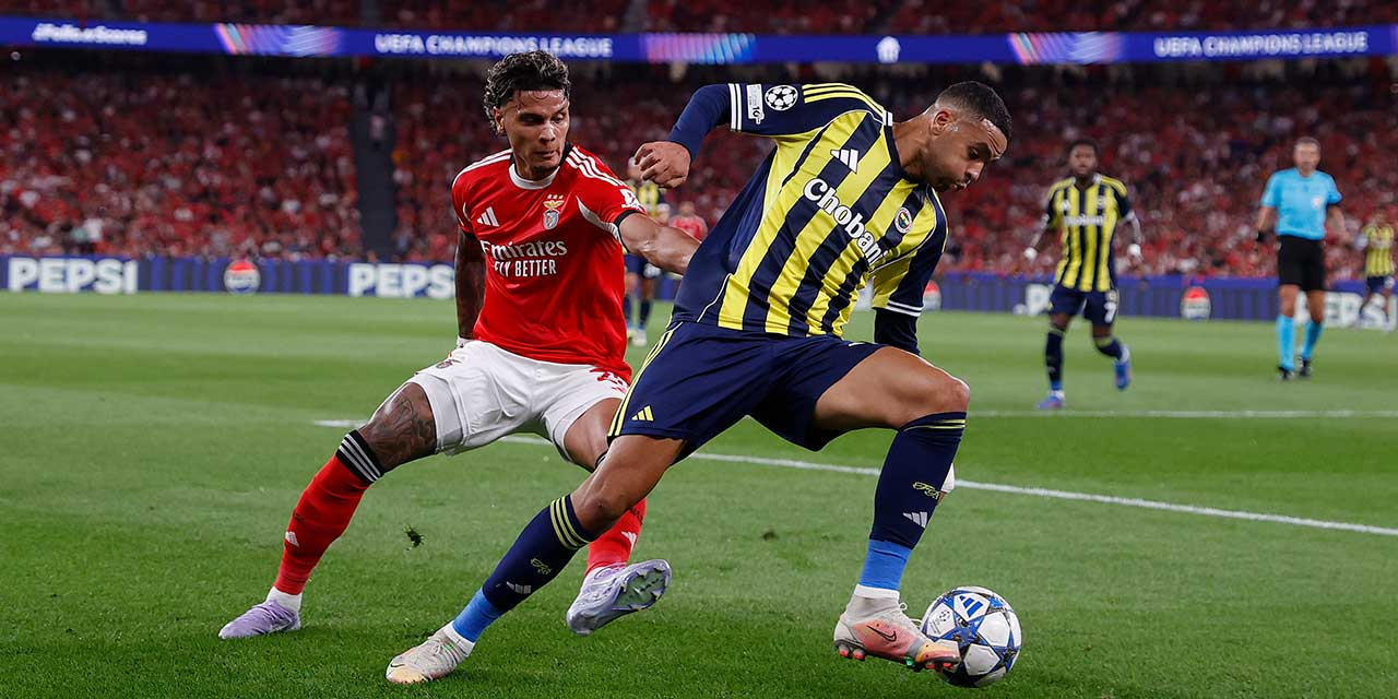 Fenerbahçe Şampiyonlar Ligi'ne veda etti: Kerem Benfica'ya galibiyeti getirdi