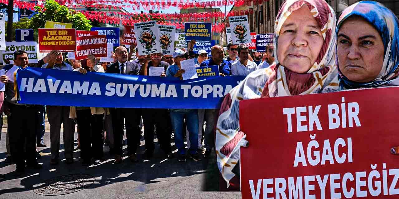 Ülkenin dört bir yanı maden kuşatması altında! Bu kez Eskişehir’de köylüler ayakta