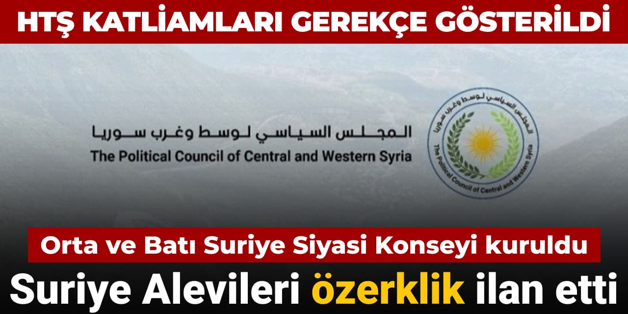 Suriye Alevileri özerklik ilan etti: Orta ve Batı Suriye Siyasi Konseyi kuruldu