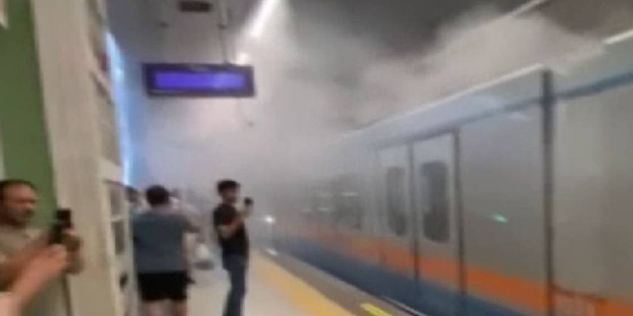 Yenikapı metrosunda yangın paniği! İstasyon dumanlar içinde kaldı