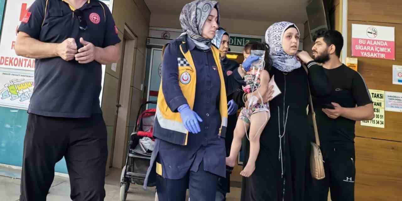 Fare zehri yiyen bebek hastanelik oldu