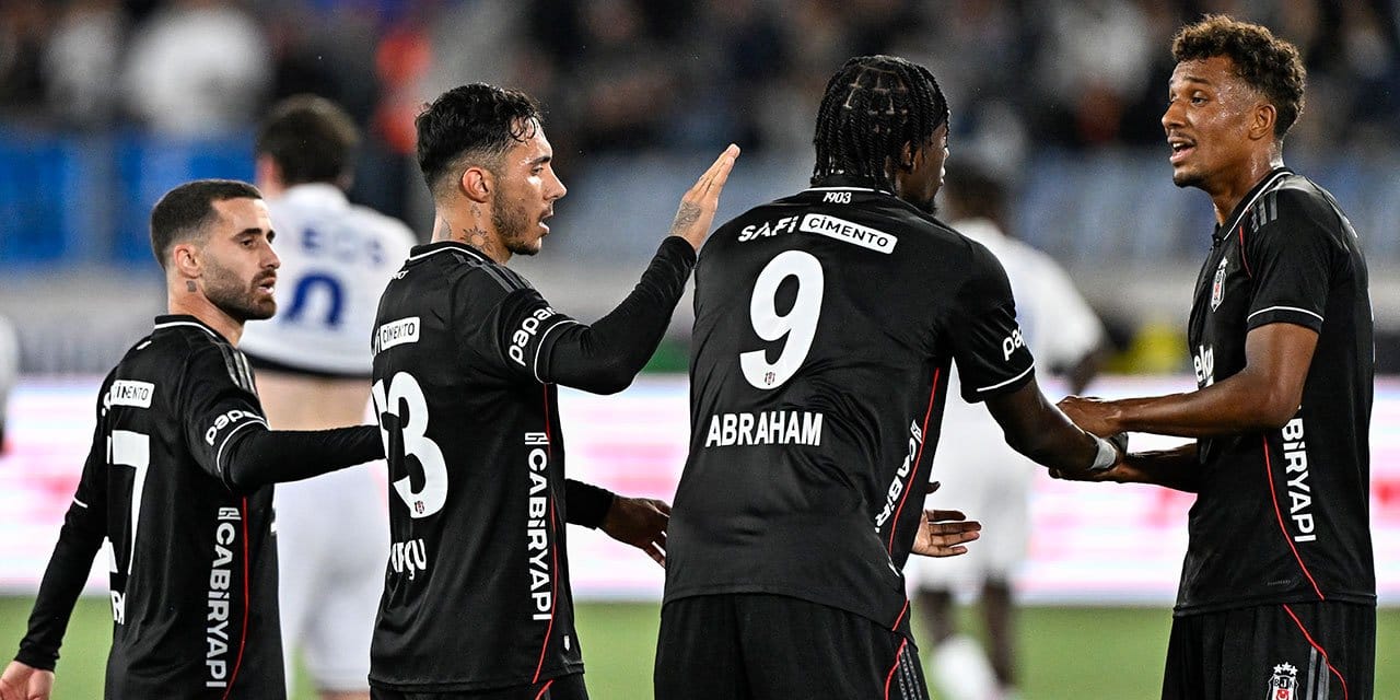 Beşiktaş Lausanne maçının ilk 11'leri açıklandı
