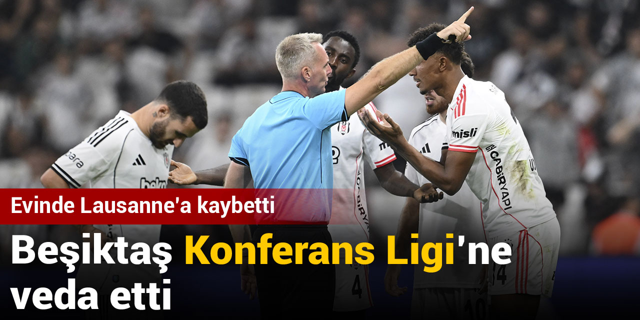 Beşiktaş'ta Avrupa defteri kapandı