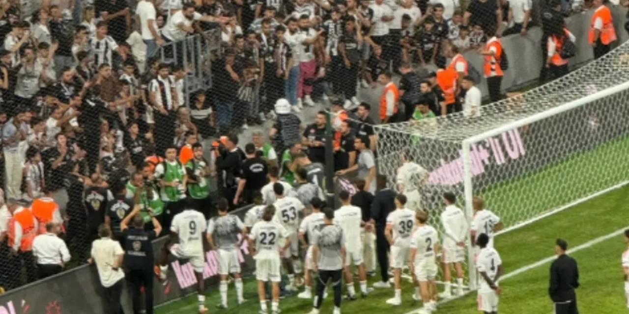 Dolmabahçe’de gerilim tırmandı! Taraftar sorumlulardan hesap istedi