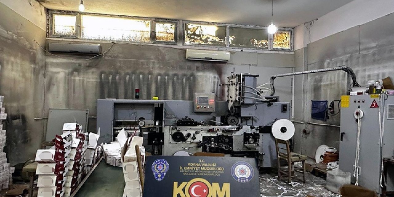 Adana'da kaçakçılık operasyonu: 20 milyon ele geçirildi