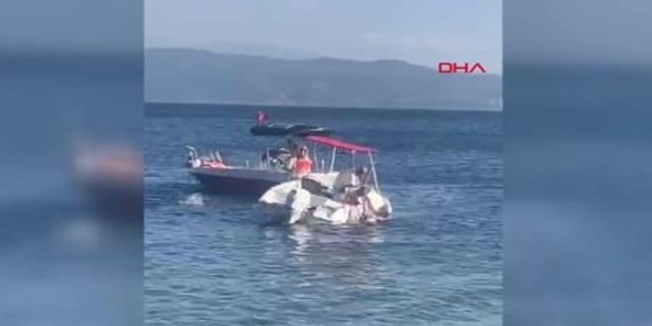 Denizde feci kaza: 71 yaşındaki kadın teknenin çarpması sonucu ağır yaralandı