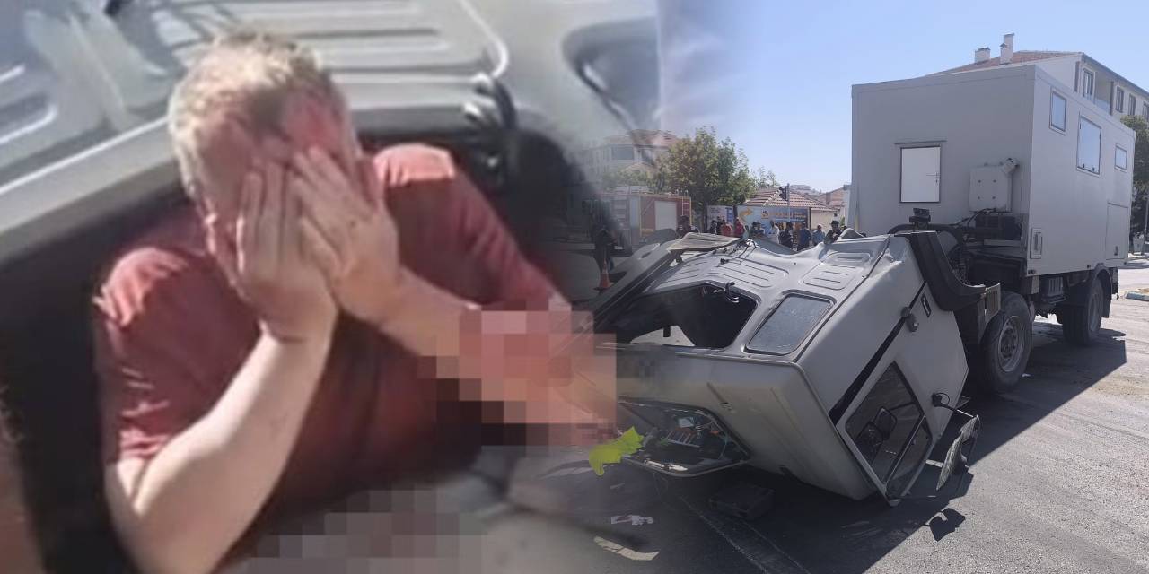 Aksaray’da feci kaza: 2’si turist 3 kişi yaralandı