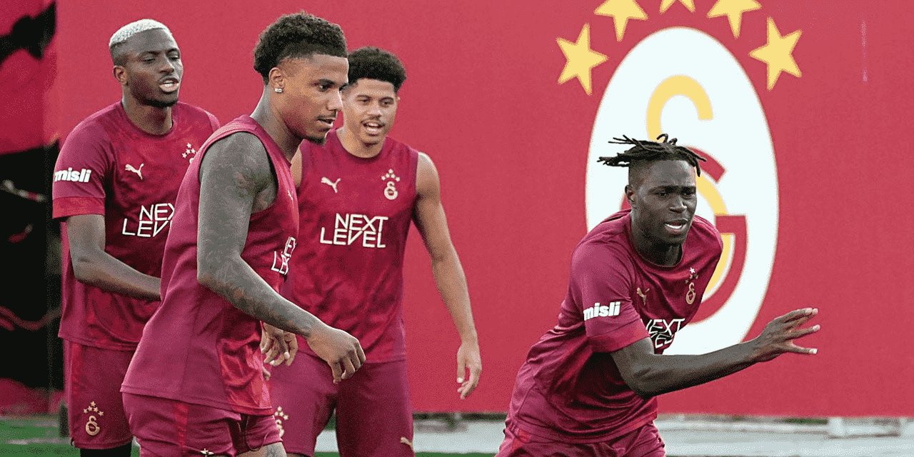 Galatasaray'ın yeni transferi sahaya indi