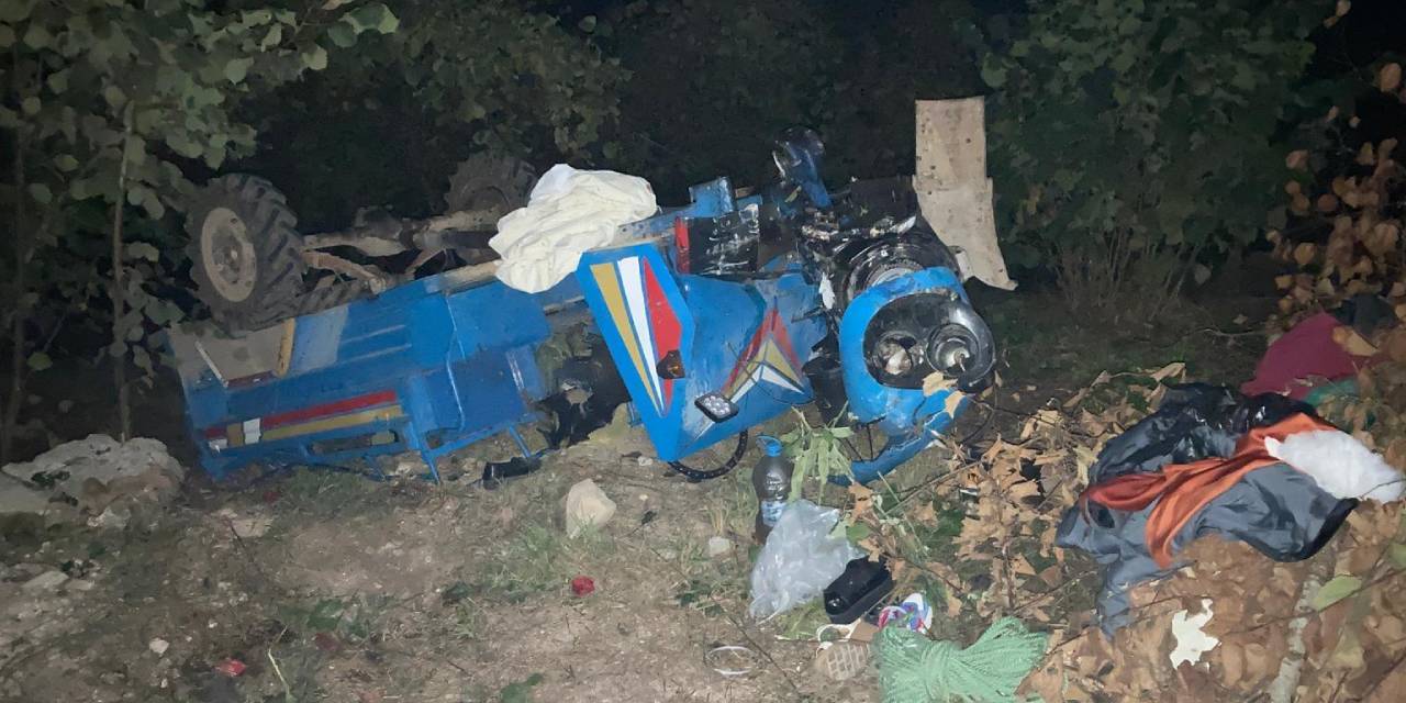 Ordu'da patpat 25 metre yükseklikten uçuruma yuvarlandı: Bir aile yok oldu