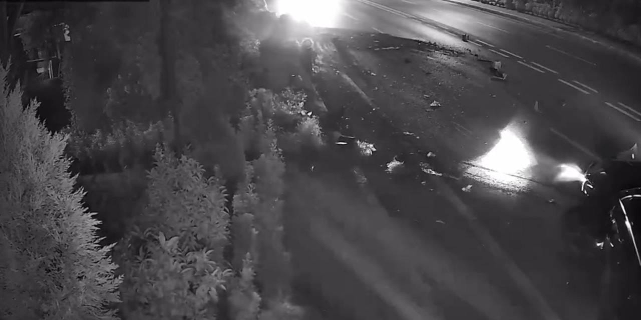 Sarıyer'de korkutan kaza: Alkollü sürücü ortalığı karıştırdı