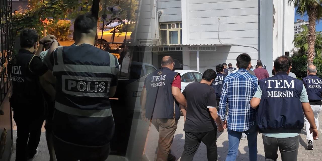 Mersin’de terör örgütü IŞİD’e operasyon: 8 kişi gözaltında