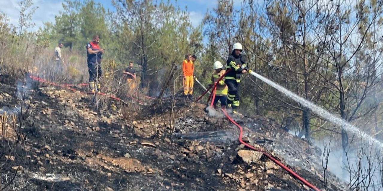 Hatay'da ormanlık alanda başlayan yangın kontrol altında