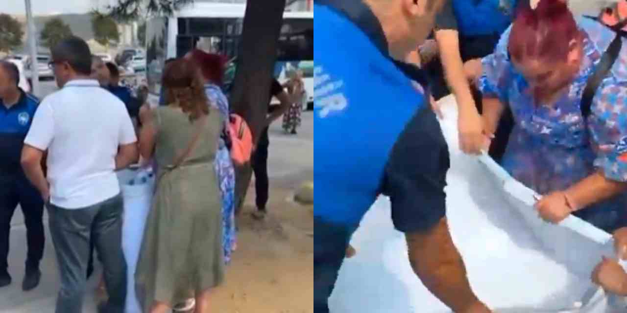 Kanal İstanbul rantına karşı imza topluyorlardı: AKP'li belediyenin zabıta ekipleri müdahale etti