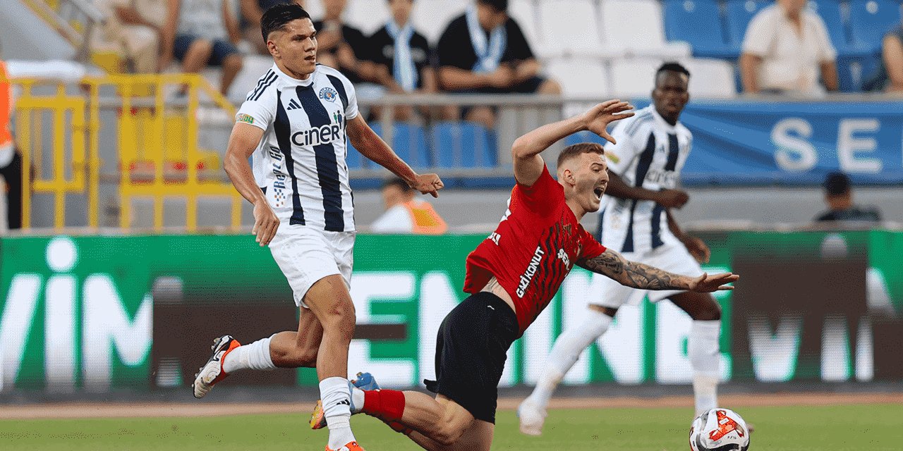 5 gollü maçın galibi Gaziantep FK