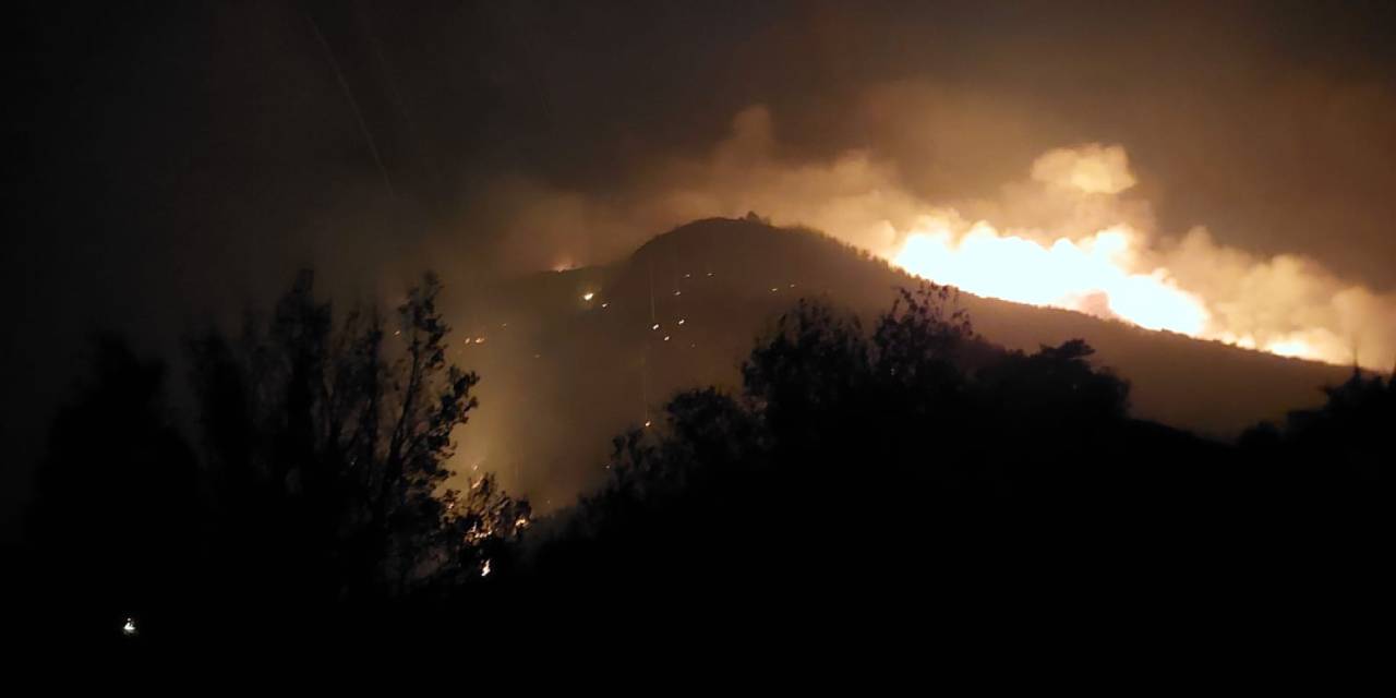 Denizli'deki orman yangınına müdahale sürüyor