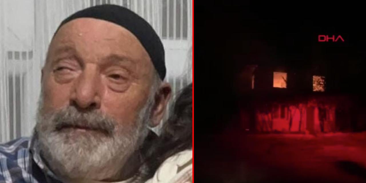 70 yaşındaki kiracılarını 500 TL'lik şofben için döverek öldüren çiftin evi kül oldu